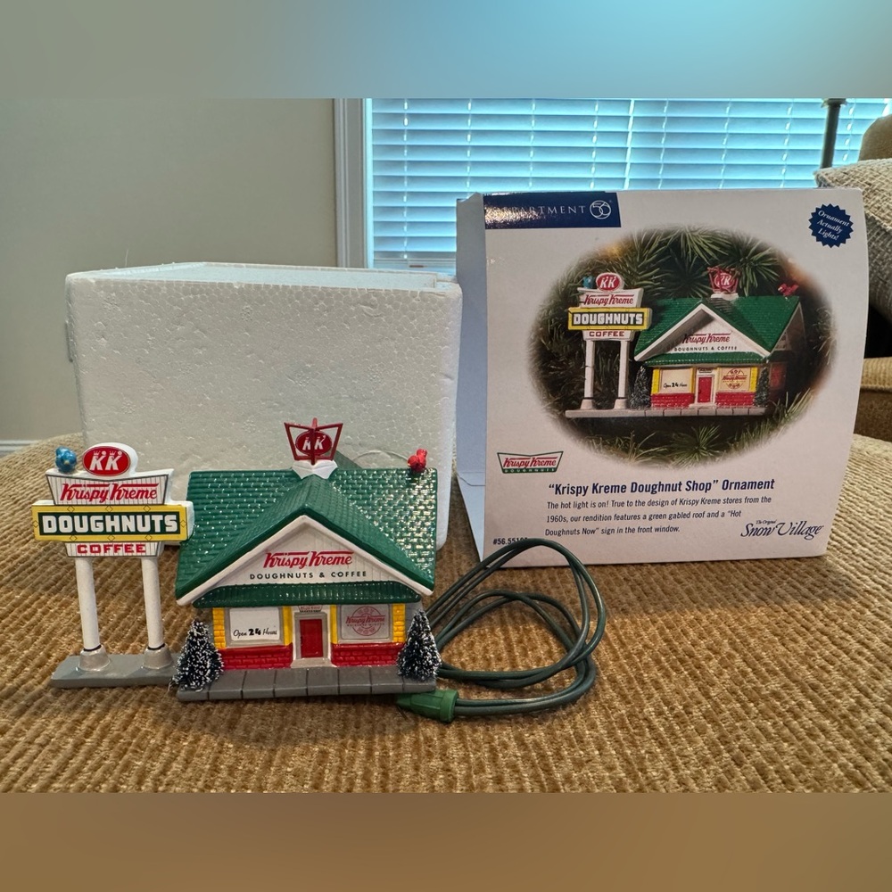 Krispy Kreme Doughnut Shop Ornament